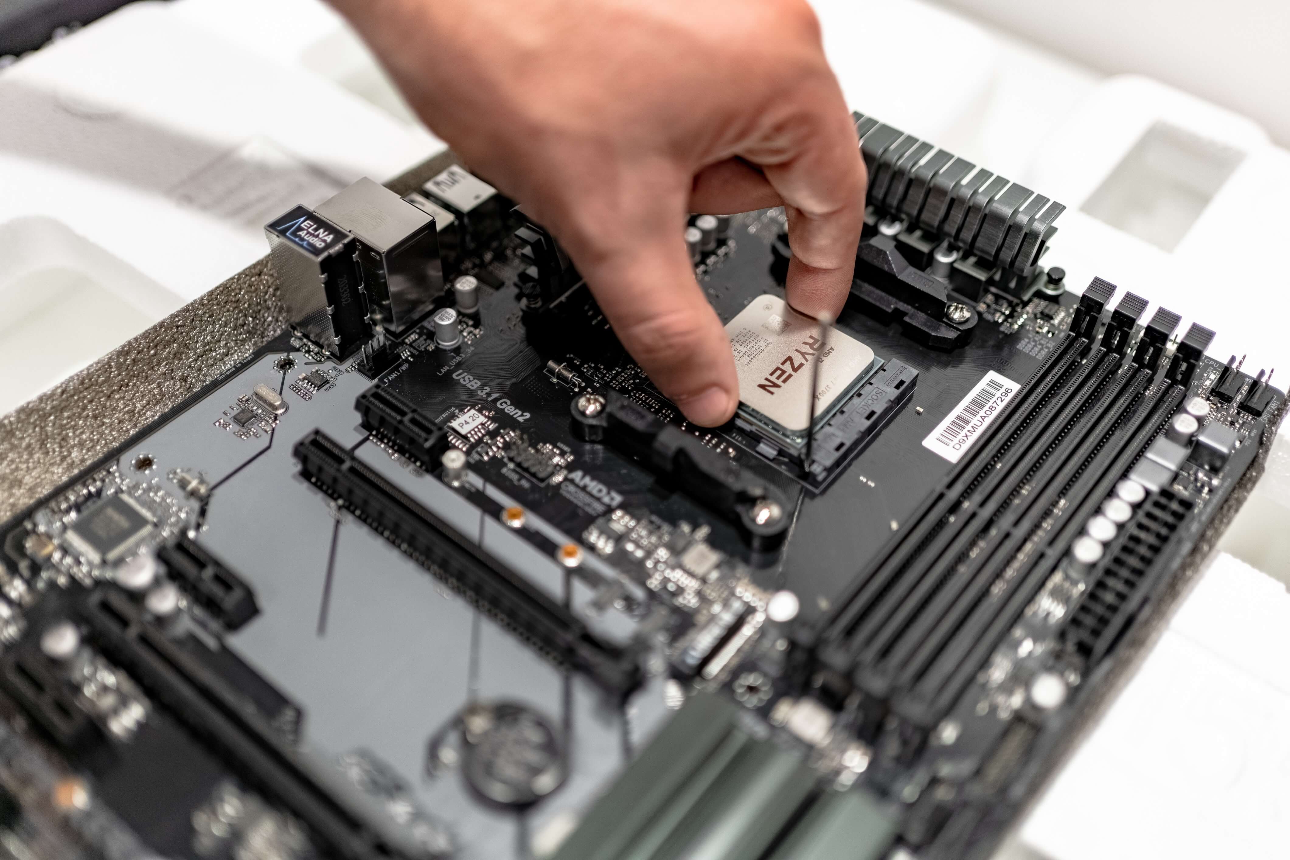 Técinco instalando Ryzen
